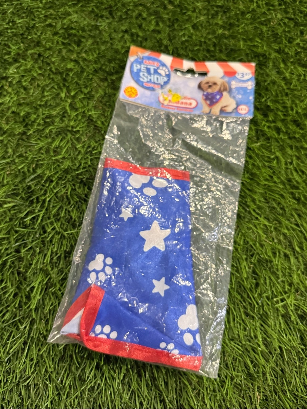 Pet Shop Patriotic Pet Bandana
